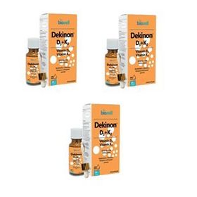 Biowell Dekinon Vitamin D3 K2 3x20 ml Damla