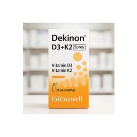 Biowell Dekinon Vitamin D3 K2 3x20 ml Sprey
