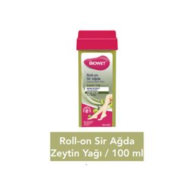 Biowet 100 ml Zeytinyağlı Tüm Ciltler için Roll On Sir Ağda