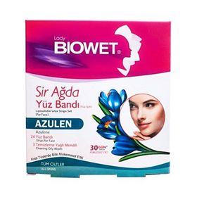 Biowet 24'lü Sir Ağda Yüz Bandı Azulen