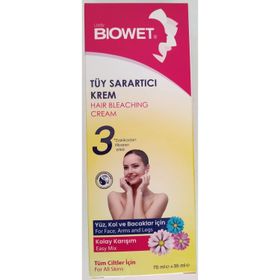 Biowet 70 ml + 35 ml Tüy Sarartıcı Krem