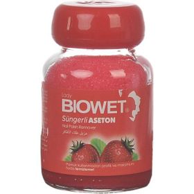Biowet 75 ml Çilek Süngerli Aseton