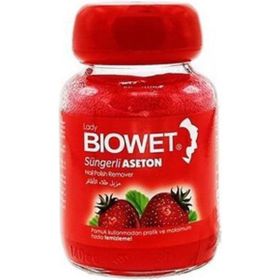 Biowet 75 ml Çilek Süngerli Aseton