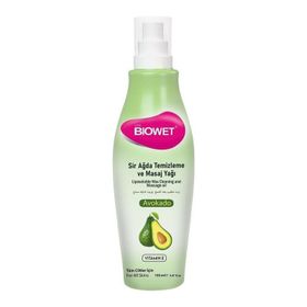 Biowet Avokado Yağlı 150 ml Sir Ağda Temizleme ve Masaj Yağı