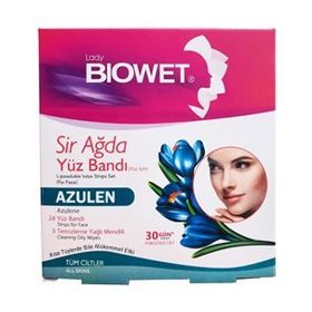 Biowet Azulen 27'li Yüz Sir Ağda Bandı