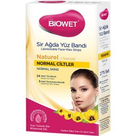 Biowet Natürel 27'li Yüz Sir Ağda Bandı