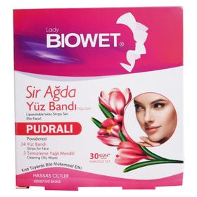 Biowet Pudralı 27'li Yüz Sir Ağda Bandı
