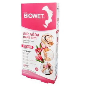 Biowet Pudralı 41'li Sir Ağda Bant Seti