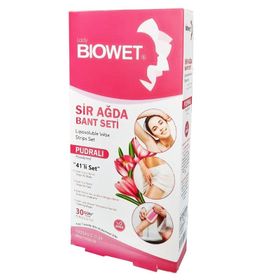 Biowet Pudralı 41'li Sir Ağda Bant Seti