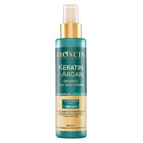 Bioxcin 150 ml Keratin Argan Yıpranmış ve Hassas Saçlar Onarıcı Sıvı Saç Bakım Kremi