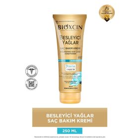Bioxcin 250 ml Sülfatsız Kuru ve Yıpranmış Saçlar Saç Dökülme Karşıtı Besleyici Yağlar Saç Bakım Kremi