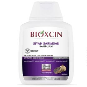 Bioxcin 2x300 ml Güçsüz Saçlar Siyah Sarımsak Şampuanı