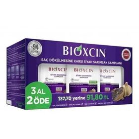 Bioxcin 3 Al 2 Öde Siyah Sarımsaklı Şampuan