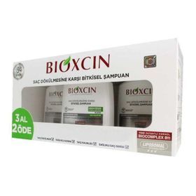 Bioxcin 3x300 ml Genesis Yağlı Saçlar İçin Dökülme Karşıtı Bitkisel Özlü Şampuan