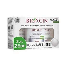 Bioxcin 3x300 ml Genesis Yağlı Saçlar için Dökülme Karşıtı Şampuan