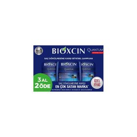 Bioxcin 3x300 ml Quantum Kuru ve Normal Saçlar Hacim Veren Şampuan