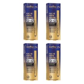 Bioxcin 4x3 ml Kolajen ve Hyaluronik Asit Kaş Kirpik Serumu