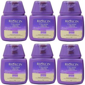 Bioxcin 6x100 ml Collagen ve Biotin Hacim Şampuanı