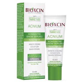Bioxcin Acnium 15 ml Konsantre Akne Karşıtı Bakım Serumu