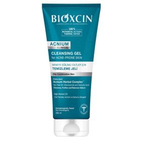 Bioxcin Acnium 200 ml Akneye Eğilimli Ciltler için Temizleme Jeli