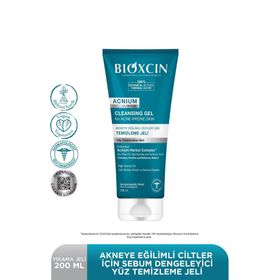 Bioxcin Acnium 200 ml Yüz Yıkama Jeli