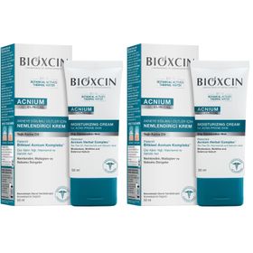 Bioxcin Acnium Sebum 2x50 ml Dengeleyici Nemlendirici Krem