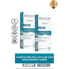 Bioxcin Acnium Sebum 2x50 ml Dengeleyici Nemlendirici Krem