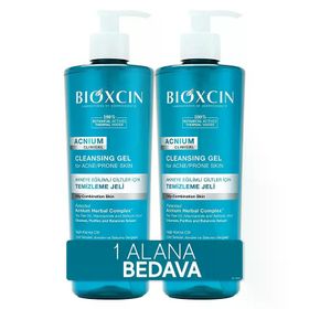 Bioxcin Acnium Sebum 2x500 ml Dengeleyici Yüz Yıkama Jeli