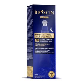 Bioxcin Age Reverse 15 ml %10 Retinol Kafein Dolgunluk Sıkılık Kırışıklık Karşıtı Göz Kremi
