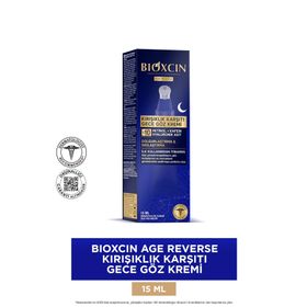 Bioxcin Age Reverse 15 ml %10 Retinol Kafein Dolgunluk Sıkılık Kırışıklık Karşıtı Göz Kremi