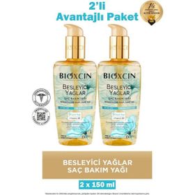 Bioxcin Besleyici Yağlar 2x150 ml Saç Bakım Yağı