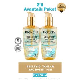 Bioxcin Besleyici Yağlar 2x150 ml Saç Bakım Yağı