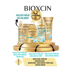 Bioxcin Besleyici Yağlar 300 ml Bakım Şampuanı+150 ml Saç Bakım Yağı+250 ml Saç Bakım Kremi+200 ml Sıvı Saç Kremi