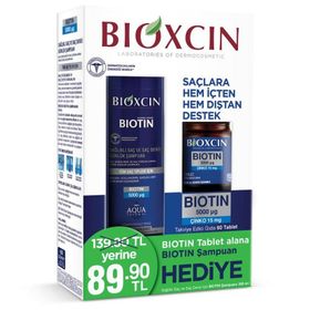 Bioxcin Biotin 5000 Mcg 60 Tablet + 300 ml Biotin Şampuan