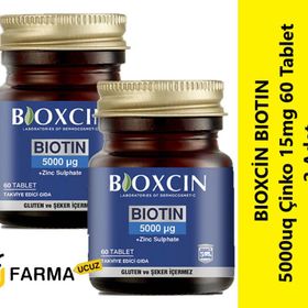 Bioxcin Biotin 5000 mg 2x60 Tablet