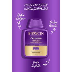 Bioxcin Collagen Biotin Ekstra Hacim 4x300 ml Şampuan