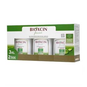 Bioxcin Femina 3 Al 2 Öde Yağlı Saçlar için 3x300 ml Şampuan