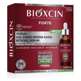 Bioxcin Forte 3x30 ml Serum + Forte Yoğun Saç Dökülmesine Karşı 300 ml Şampuan