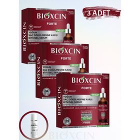 Bioxcin Forte Serum 3x50 ml Yoğun Saç Dökülmesine Karşı Bitkisel Serum + 1 Adet Yüz Temizleme Jeli