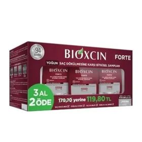 Bioxcin Forte Tüm Saç Tipleri 3x300 ml Şampuan