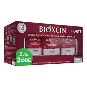 Bioxcin Forte Tüm Saç Tipleri İçin 300 ml 3 Al 2 Öde Yoğun Dökülme Karşıtı Şampuan