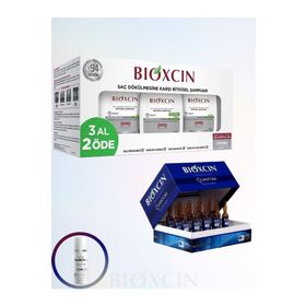 Bioxcin Genesis Şampuan Yağlı Saçlar 3x300 ml + Quantum 15x6 ml Saç Bakım Serumu + 100 ml Yüz Yıkama Jeli