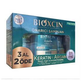 Bioxcin Keratin Argan 300 ml 3 Al 2 Öde Onarıcı Şampuan