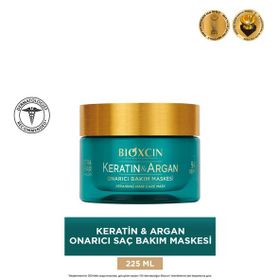 Bioxcin Keratin ve Argan 3x225 ml Saç Maskesi