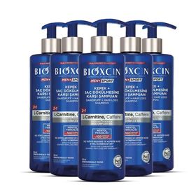 Bioxcin Men Sport Kepek ve Saç Dökülmesine Karşı 5x500 ml Şampuan