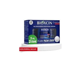 Bioxcin Quantum 3x300 ml Kuru ve Normal Saç Şampuanı