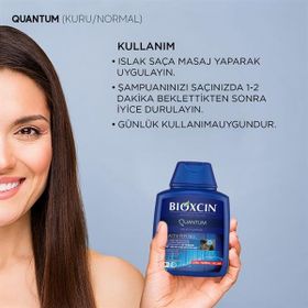 Bioxcin Quantum 3x300 ml Kuru ve Normal Saç Şampuanı