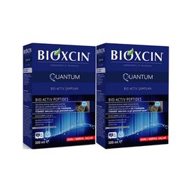Bioxcin Quantum Kuru ve Normal Saçlar İçin 2 x 300 ml Şampuan