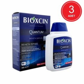 Bioxcin Quantum Kuru ve Normal Saçlar için Saç Dökülmesini Önleyici 3 x 300 ml Şampuan