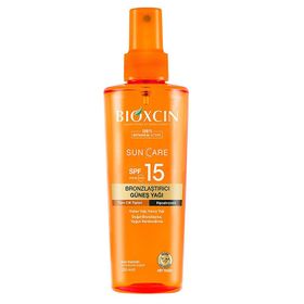 Bioxcin Sun Care 200 ml Spf15 Bronzlaştırıcı Güneş Yağı